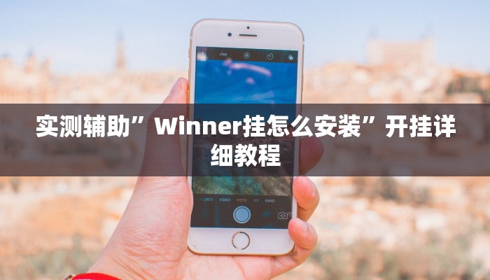 实测辅助”Winner挂怎么安装”开挂详细教程