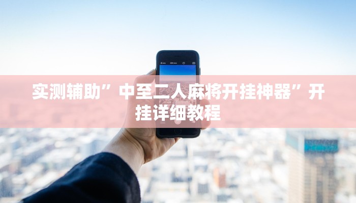 实测辅助”中至二人麻将开挂神器”开挂详细教程