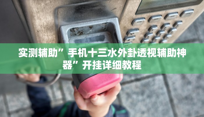 实测辅助”手机十三水外卦透视辅助神器”开挂详细教程