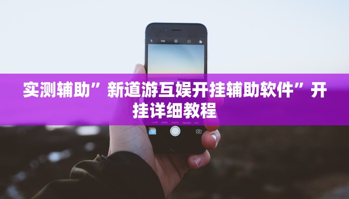 实测辅助”新道游互娱开挂辅助软件”开挂详细教程