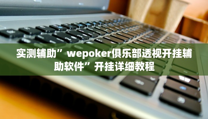 实测辅助”wepoker俱乐部透视开挂辅助软件”开挂详细教程