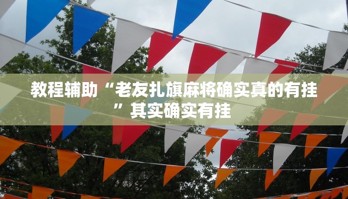 教程辅助“老友扎旗麻将确实真的有挂”其实确实有挂 