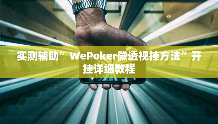 实测辅助”微乐湖南麻将开挂教程”(原来确实是有挂)