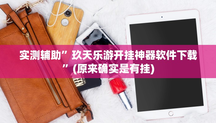 实测辅助”玖天乐游开挂神器软件下载”(原来确实是有挂)