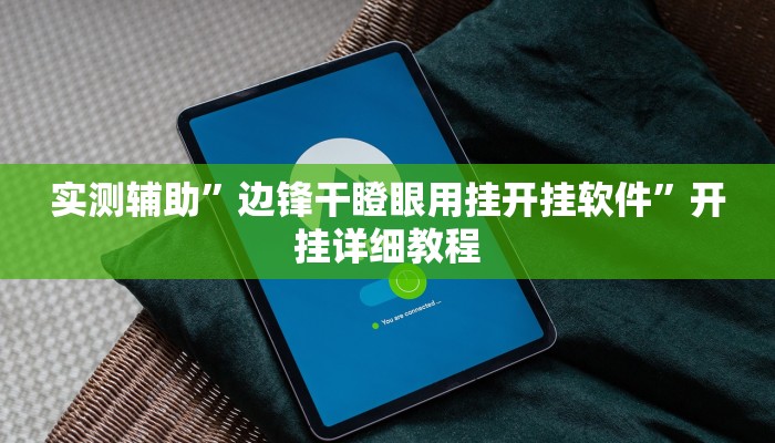 实测辅助”边锋干瞪眼用挂开挂软件”开挂详细教程
