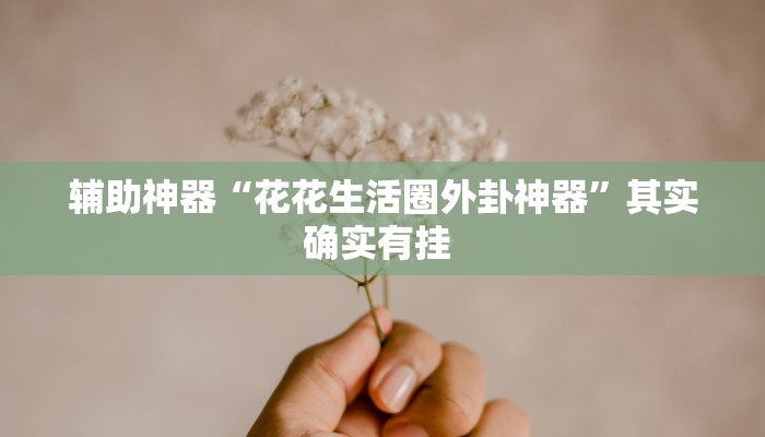 实测辅助”衢州麻将开挂辅助神器”开挂详细教程