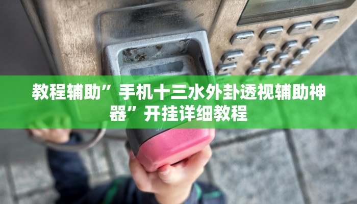 教程辅助”手机十三水外卦透视辅助神器”开挂详细教程