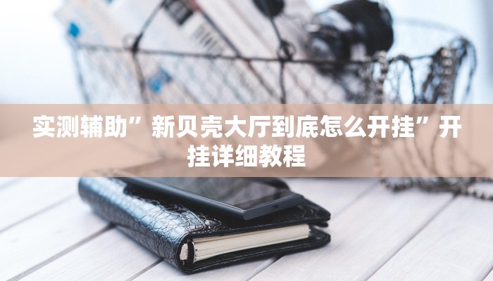 实测辅助”wepoker开挂透视”开挂详细教程