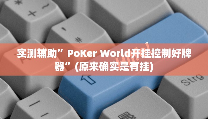 实测辅助”PoKer World开挂控制好牌器”(原来确实是有挂)