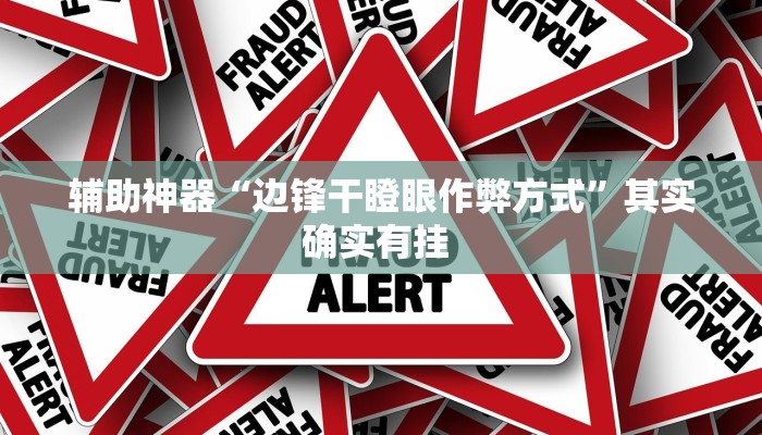 辅助神器“边锋干瞪眼作弊方式”其实确实有挂 