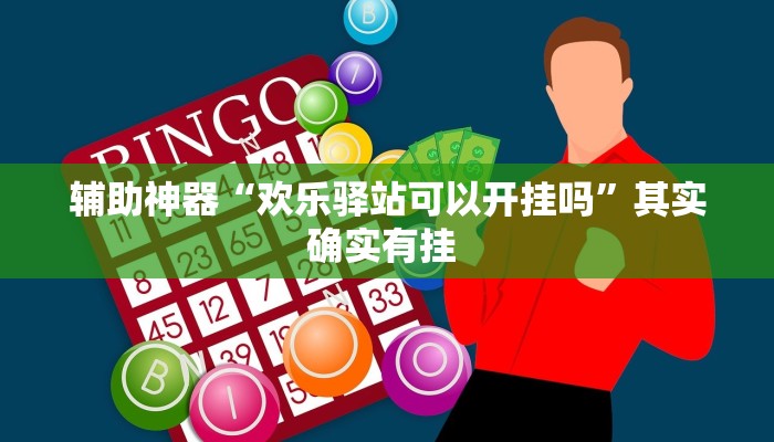 辅助神器“欢乐驿站可以开挂吗”其实确实有挂 