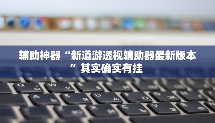 辅助神器“新道游透视辅助器最新版本”其实确实有挂 