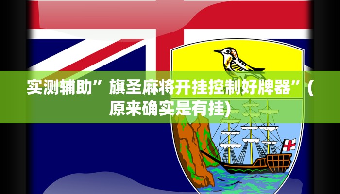 实测辅助”旗圣麻将开挂控制好牌器”(原来确实是有挂)