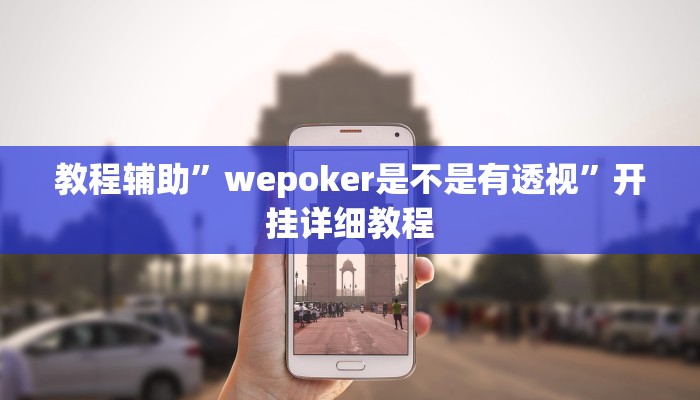 教程辅助”wepoker是不是有透视”开挂详细教程