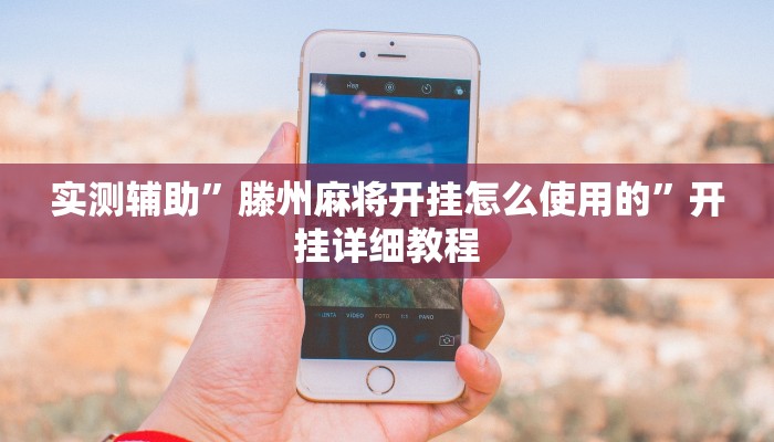 实测辅助”滕州麻将开挂怎么使用的”开挂详细教程