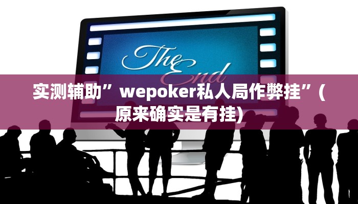 实测辅助”wepoker私人局作弊挂”(原来确实是有挂)