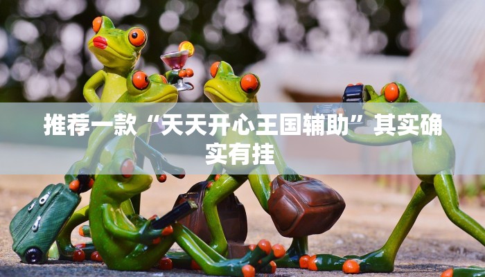 推荐一款“天天开心王国辅助”其实确实有挂 