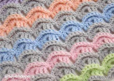 钩针衣服款式成人图解视频